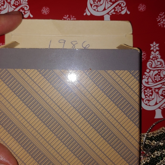 AVON Vintage 1987 Shimmering Holiday Ornaments Silver Bell Christmas COLLECTION - Picture 5 of 6